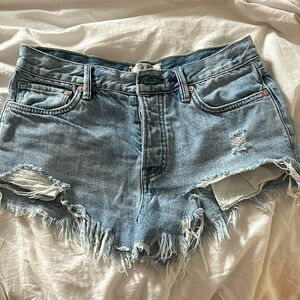 Free People jeanshorts